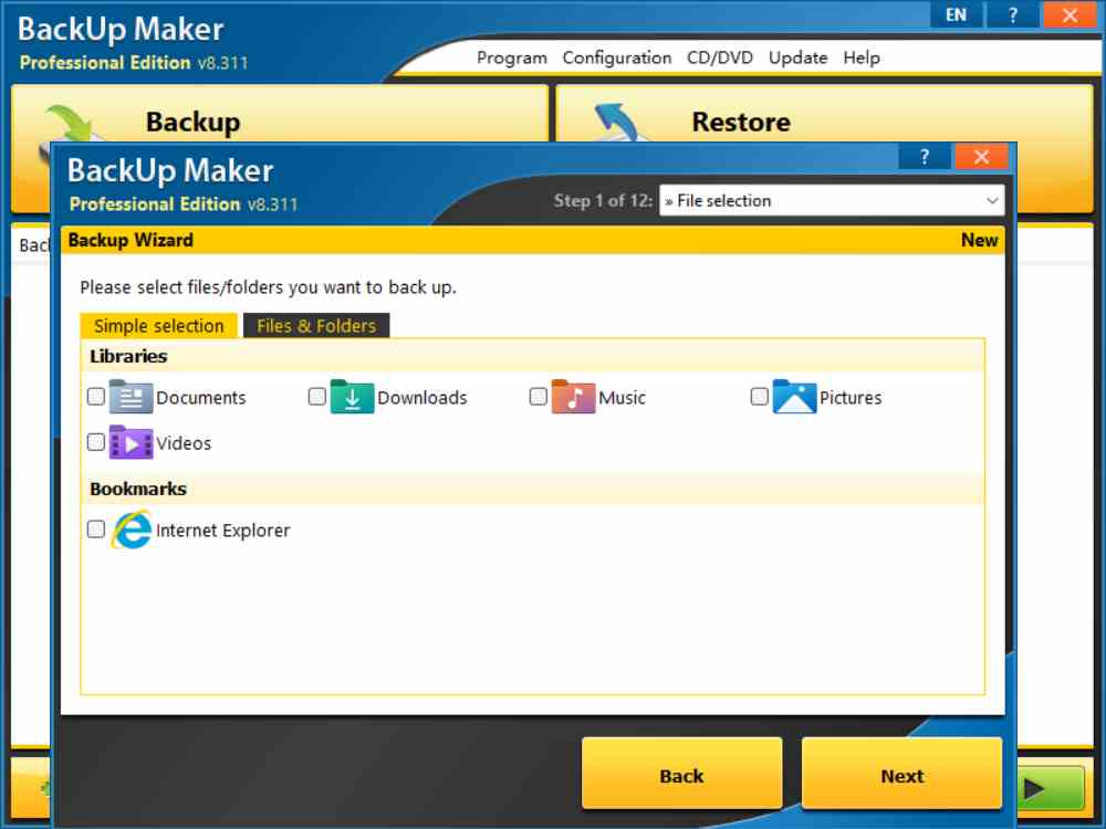 ASCOMP BackUp Maker Pro v8.311(强大备份软件)  便携版-wsload